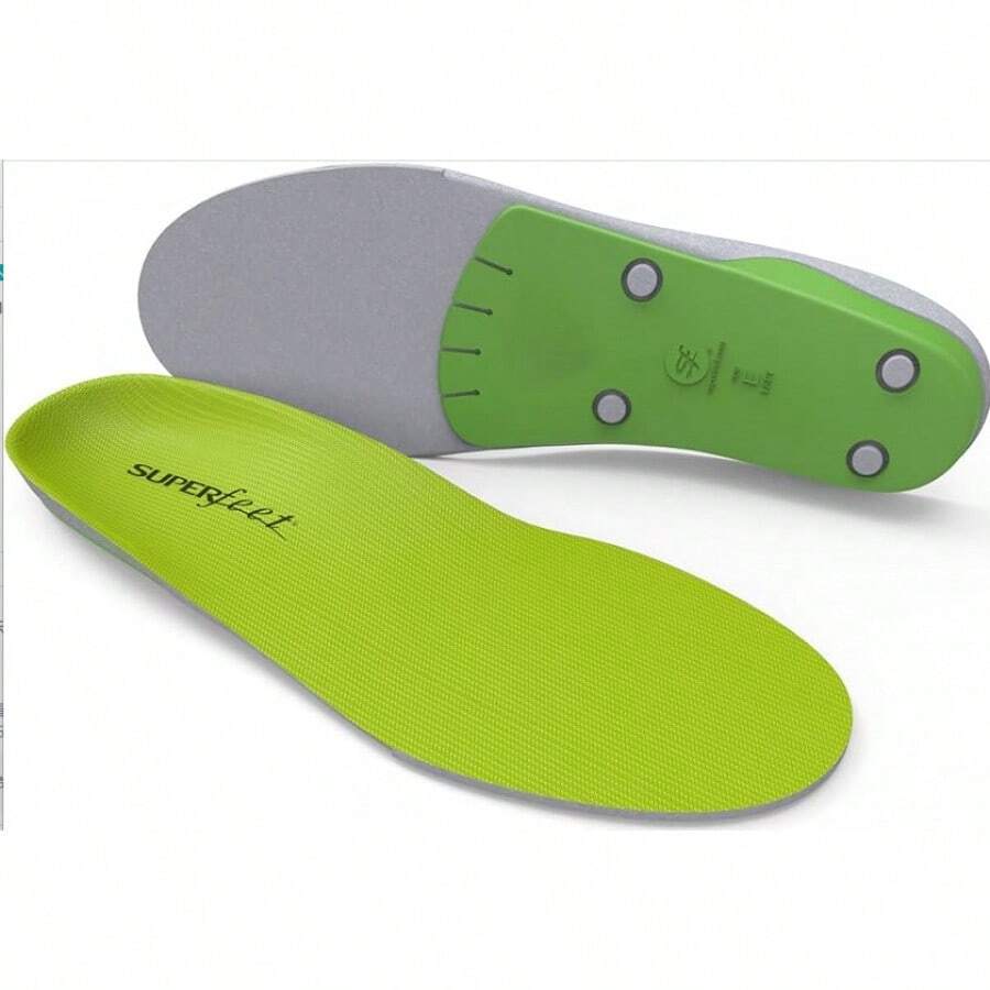 Superfeet All-Purpose Insoles (Green) - Trim-To-Fit Shoe Inserts - Professional Grade SIZE:C - Nam 5.5-7 / Nữ 6.5-8 - Xem 1