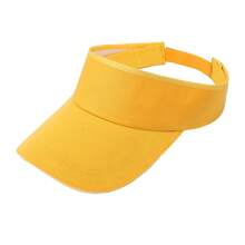 Sombrero de sol unisex de unicolor, gorra casual ligera y transpirable para protección solar al aire viajes - Multicolor - Ver 9