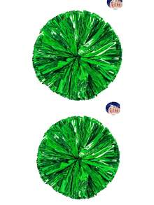 2个/4个装足球/篮球啦啦队彩球，金属系列运动队活动舞蹈表演道具，广场舞游戏道具，舞蹈和球迷加油道具，适合户外运动队表演 - 彩色 - 查看 45