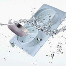 Anti-Spill Pet Double Bowl - Stainless Steel Cat Dog Food Water Bowl Set With Non-Slip Base, Raised Design To Prevent Spilling And Overturning, Pet Feeding Dish - 500ml - View 9