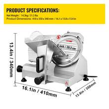 Hache-viande - 200 W 0–12 mm de diamètre - Voir 7