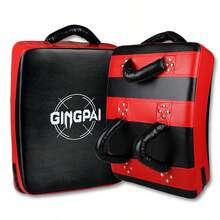 GINGPAI Taekwondo Kicking Pads - Rear Kick Pad, Side Kick Pad, Curved Chest Pad, Large Foot Pad, Rear Push Pad, Muay Thai Curved Pad, Low Sweep Pad - Multicolor - View 8