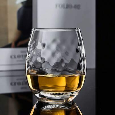 日式云纹玻璃杯 - 现代简约风格 | 钢化玻璃 | 可用洗碗机清洗 | 适用于冰饮、果汁、奶茶、咖啡及日常使用 | 适用于餐厅、宴会、派对、家庭聚会、家居装饰、开学季、婚礼及生日礼物