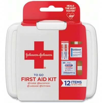 Portable Mini Travel First Aid Kit, 12 Pieces Ideal For Travel
