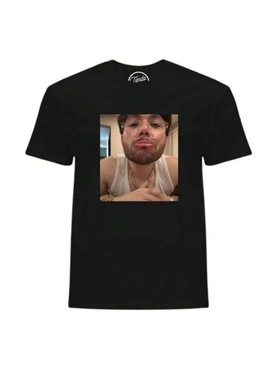 Camiseta Tito Doble P 3 - Negro - Ver 1