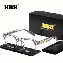 HBK Fashion Simple Glasses Frame TR90 Frame Special Pin Core Design Square Shape Casual Style Daily Decoration For Photo Props&Birthday Gifts Eyeglasses - K39944 - View 3
