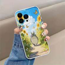 camina entre girasoles y mariposas en un brillante día de verano. Esta elegante funda para teléfono es compatible con Samsung, Apple, OPPO, , etc. Fabricada en TPU flexible, resistente a golpes y arañazos, ofrece una excelente protección contra caídas y un agarre cómodo. Es un regalo ideal para familiares, amigos y seres queridos, y una opción perfecta para festivales. - transparente - Ver 6