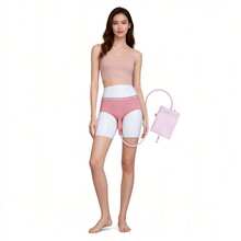 JJICN 800Ml Large Capacity Day And Night Use Pure Cotton Diapers, Women'S Special Red Senior Version - 2XL - View 2