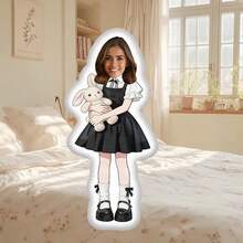 Customized Funny Pillow, Mini Throw Pillow, Custom Face Pillow, Macho Man Shaped Pillow, Unique Gift With Your Own Photo For Family, Friends, Lover,Durable,Breathable,Lightweight,Washable,Funny,Cute,Love,Soft,Comfortable,Elegant,Simple,Custom,Personalized,Unique,Ideal Gifts For Him,Ideal Gifts For Her,Him,Her,Boyfriend,Girlfriend,Dad,Mom,Family,Friends,For Anniversaries,For Mother's Day,For Birthdays,For Valentine's Day,For Graduation,For Father's Day,For Weddings,For Housewarming,Sofa,Bed,Car,Tea Room,Bedroom,Bathroom,Living Room,Dining Room - Upload Pictures to Customize Pillows - View 11