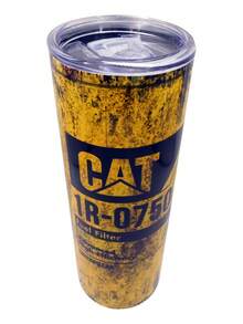 TendenciaTermo Personalizado 750ml Cat Aceite Oxido Mecanico RegaloCalidad premium - Blanco - Ver 5