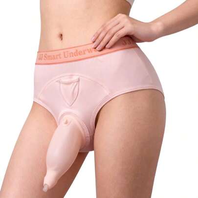 JJICN Pink Cotton Pants Specially Designed For Women, 800Ml Urine Bag Makes Daily Activities More Relaxed