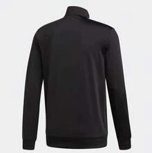 Adidas Men's New Casual Stand Collar Jacket - Black - View 7