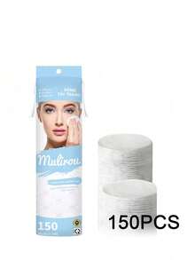 Organic Cotton Round Makeup Remover Pads, Hypoallergenic, Lint-Free, Facial Exfoliating Cleansing Pads - Multicolor - View 7