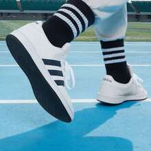 Adidas 阿迪达斯 GRAND COURT BASE 网球文化休闲运动鞋 - 白色 - 查看 3