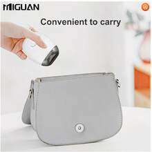 Portable Electric Nail Clipper, Nail File, USB Rechargeable, 3-Speed Adjustable, Easy To Operate, LED Light For Clear Visibility At Night, Automatic Nail File, Saying Goodbye To Flying Debris - Two White Ones - View 7