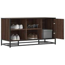 Zapatero madera de ingeniería roble marrón 100x40x53,5 cm - Marrón - Ver 1