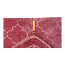 3pcs Set Thick Flannel Ramadan Prayer Rug Set, Portable Prayer Mat With Tassel, Rosary Beads And Storage Bag, Non-Slip, Soft, Durable - Ramadan Gift, Middle East Pilgrimage Supplies, Prayer Rug, Decorative Meditation Reading Portable Prayer Mat, Suitable For Men And Women Indoor And Outdoor Prayer - Multicolor - View 11