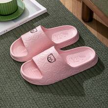 A Pair Of Adorable Cartoon Bear Eva Slippers, Summer Bathroom Slippers, Couple Style Slippers, Suitable For Indoor, Home, And Bathroom Use, Lightweight, Breathable, And Comfortable To Wear. A Perfect Christmas Gift. - Multicolor - View 18
