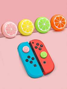 4 Pcs Cute Joystick Silicone Covers For SWITCH Game Console - Multicolor - View 6