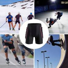 Women's Padded Hip Butt Protection Shorts Protective Armour Pad For Snowboarding Skating Skiing Riding Outdoor Sports - Pink - View 5