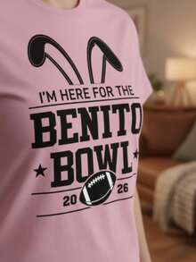 Playera Benito Bowl Superbowl - Rosa - Ver 4