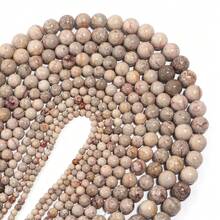 1 pièce Perles en pierre Maifanshi, perles de pierre naturelle agate cornaline de 4/6/8/10/12 mm, perles de pierre naturelle de tailles multiples pour la création de bijoux DIY - Pierre de Maifan - Voir 6