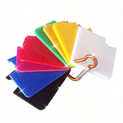 8pcs Car Body Sealant Scraper Tool Set, Plastic Scrapers With Same Shape As Original Vehicle