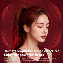 Coca Cola 可口可乐 CX01 入耳式蓝牙耳机，支持 6.0 环绕立体声和麦克风 - 均碼 - 查看 6