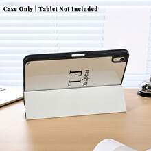 1个带笔槽的多角度磁吸支架保护套，支持自动休眠/唤醒功能，可爱平板电脑保护套，兼容Pro/Air/三星Galaxy A9/S9/S7/S10+/小米Pad/5/6/7 - 彩色 - 查看 8