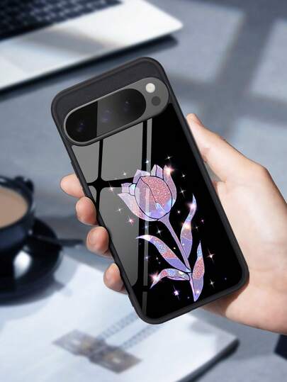 1个“星月”图案塔罗牌手机壳 | 高清钢化玻璃手机保护套 - 兼容三星Galaxy S25/S24/S23 Ultra/S22/S20/Note20/Note10/A56/A53/A35/A15/A13/A05/A05S - 时尚、创意、耐用