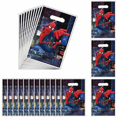 Marvel 30个生日派对礼品袋！超级英雄主题派对用品和装饰品——非常适合儿童生日庆祝活动、伴手礼和礼物赠送！