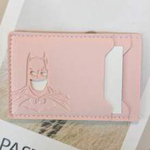 Warner Bros 华纳兄弟蝙蝠侠卡包，超级英雄主题，超薄简约，可用作身份证卡包，男女通用，前袋安全钱包，完美的父亲节礼物，耐用的对折钱包，多卡槽设计。 - 彩色 - 查看 9