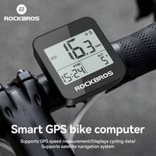 1 pieza Velocímetro GPS Pro para bicicleta - Velocímetro inalámbrico a prueba de agua para ciclismo de montaña - Negro - Ver 1