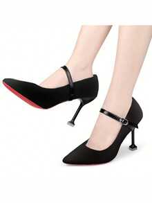 1双女士鞋带套装，高跟鞋可调节，自由绑带，固定鞋帮，防滑，捆绑式鞋带 - 彩色 - 查看 7