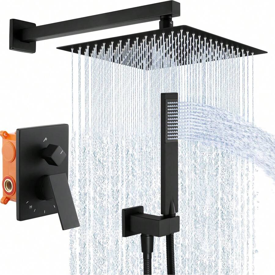 Shower System - สีดำด้าน - ดู 1