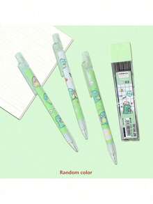 Mechanical Pencil + Refill Lead, Multiple Sets Available, Mechanical Pencil Set, 0.5mm Pencil, School Supplies For Writing, Drawing, Sketching, Cartoon, Continuous Lead, High-Quality Automatic Pencil, Push-Button No-Sharpening Pencil, Drawing & Writing Mechanical Pencil (Random Pattern) - Mechanical Pencil Set - View 11