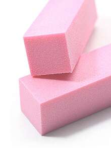 3片/5片/10片装指甲抛光块，中/细砂粒 100/180 抛光块，适用于亚克力指甲、凝胶指甲油，三合一专业修脚美甲抛光套装；1片/3片/10片/20片装指甲抛光块，中/细砂粒 100/180 抛光块，适用于亚克力指甲、凝胶指甲油，三合一专业修脚美甲抛光套装 - 彩色 - 查看 9