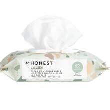 Multi-Use Plant-Based Wipes For Sensitive Skin Hypoallergenic Unscented Compostable  Flushable Wipes Over 99% Water With Cotton Extracts Gentle For Face Hands Body And Baby Care  Friendly Natural Soft Textured Wipes 60 Count Per Pack Convenient Travel-Friendly Pop-Up Packaging - 1 - 查看 2