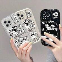こちらのホワイトと黒のおお絵描ききコミック風スマホケースは,大きいきいげさにされた式,が流れれれるな動くくくき,そして強いいいいおしゃべりが特です. TPU材料で作られており,滑りやすいりやすいりやすいりにくい表面と絶妙ななデザインを持続するするするっています. 11 Pro Max,12 Pro,13 Pro Max,14 Plus,15 Plus,16 Plus,16 Pro Max,16e,17 Pro Max,17 Pro Max,そしてApple Airに適しています. - ホワイト - チェックする 3