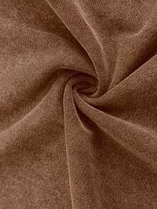 The Clothing Size Is Slightly Larger, And It Is Recommended To Reduce Two Sizes Based On Daily Wear. New Heavy Cotton T-Shirt, American Retro Vintage Washed Distressed Charcoal Solid Color Crew Neck Top, Lazy Oversize Unisex Style Clothing - 咖啡棕 - 查看 5