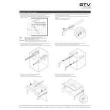 Pull Out Kitchen Waste Recycle Soft Close Bin For 600mm Cabinet - Side Mounting - B - View 3