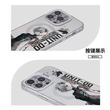 [Local 24-Hour Shipping] Apple 17  22-25 Galaxy Personalized Phone Case Shockproof Phone Case EVA Anime Girl Ayanami Rei Magnetic Phone Case Compatible With 15 14 13 12 11 Pro Max Wireless Charging Matte - Bạc - Xem 6