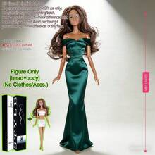 12.6英寸 1/6 BJD/MJD 超模娃娃，12关节球形关节可动玩具，光滑逼真的肌肤纹理，精致的五官，蓬松的头发，桌面摆件，节日纪念品，不含服装 - 只有娃娃,沒有衣服 - 查看 25