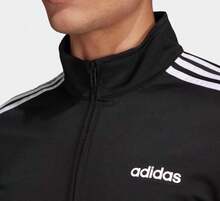 Adidas Men's New Casual Stand Collar Jacket - Black - View 8