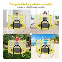 ¡RecomendadoTrampolin Brincolin Infantil Tumbling Resortes Red  Amarillo¡Top de Temporada - 1 - Ver 10