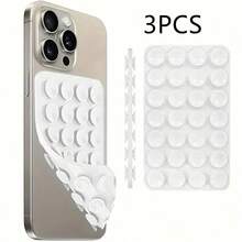 1/2/3/4/6/8片装,共28片,加厚硅胶双面吸盘手机支架,适用于手机壳,免提粘性手机支架。防滑握感,适用于各种设备,派对必备用品,情人节、圣诞节、感恩节最佳礼物。双面吸盘浴室手机支架,适用于光滑表面。 - 彩色 - 查看 22