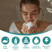 10 Pack Fragrance-Free Face And Body Cleansing Wipes For Adults | No-Rinse Moisturizing Formula For Makeup Removal, Sensitive Skin, Elderly Care, Travel, Camping | 8x7 Inch Large Size, 30 Wipes Per Pack - 1 - 查看 3