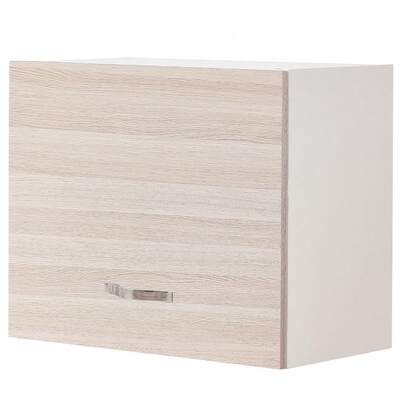 Bakaji Pensile da Cucina, Sopracappa, Armadio in Legno Armadietto Multiuso da Muro a Ribalta Spazioso, Dimensioni 60 x 32 x 49H cm Olmo