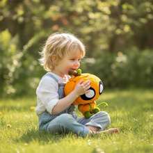 13英寸柔软毛绒娃娃，可爱南瓜毛绒娃娃，Dandy World毛绒娃娃，生日/圣诞礼物 - 彩色 - 查看 3