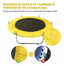¡RecomendadoTrampolin Brincolin Infantil Tumbling Resortes Red  Amarillo¡Top de Temporada - 1 - Ver 9